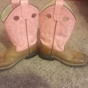 Old West girl boots
